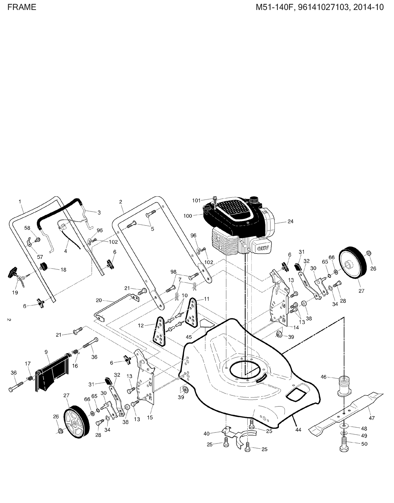 McCulloch M51-140F (PNC 96141027103) стр. 1
