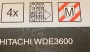 Мешок нейлоновый для пыли (4шт) WDE3600