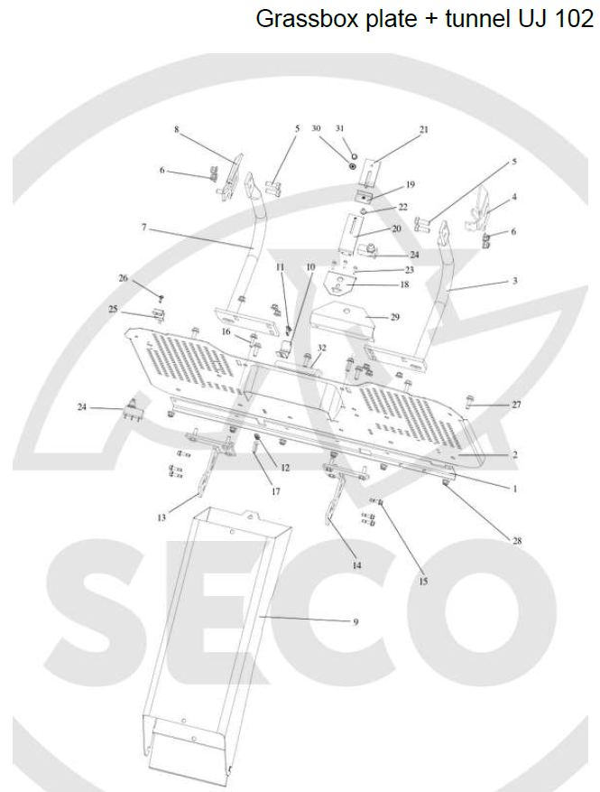 Туннель травосборника