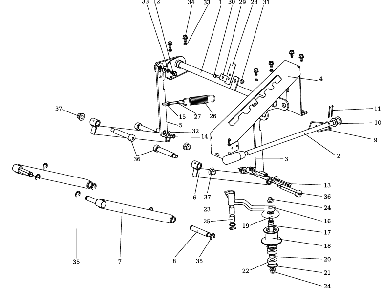 Регулировка подъёма