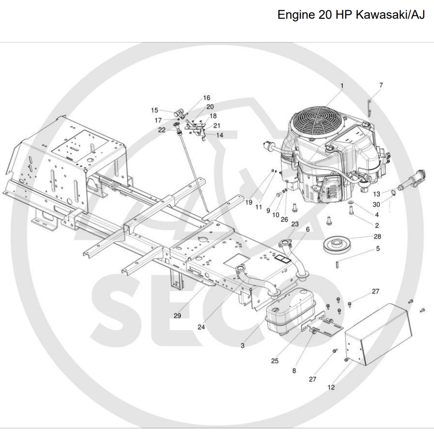 Двигатель (общий вид)